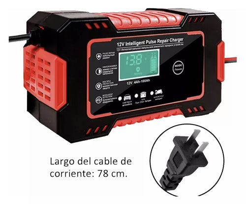 Combo Compresor de Aire 300 PSI + Cargador Inteligente de Batería 12V